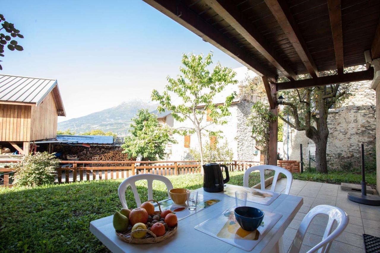 Le Mont Guillaume - 1 Chambre Terrasse Et Jardin Apartment Saint-Andre-d'Embrun Luaran gambar