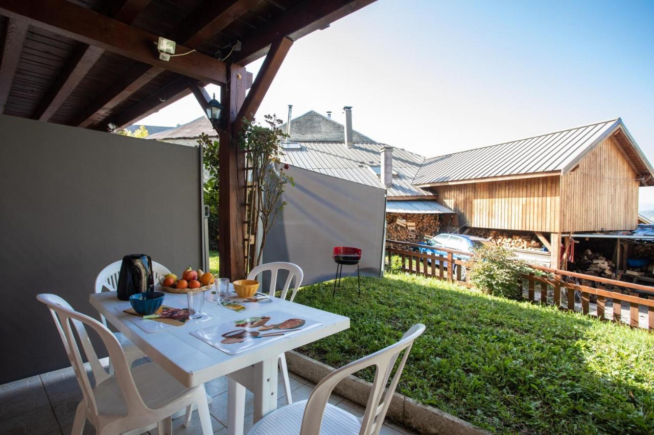 Le Mont Guillaume - 1 Chambre Terrasse Et Jardin Apartment Saint-Andre-d'Embrun Luaran gambar